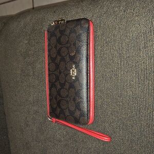 Coach Double Pocket Wristlet